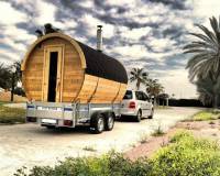 Se alquila sauna sobre ruedas !!!  Sauna sobre ruedas - 150€ / por dia