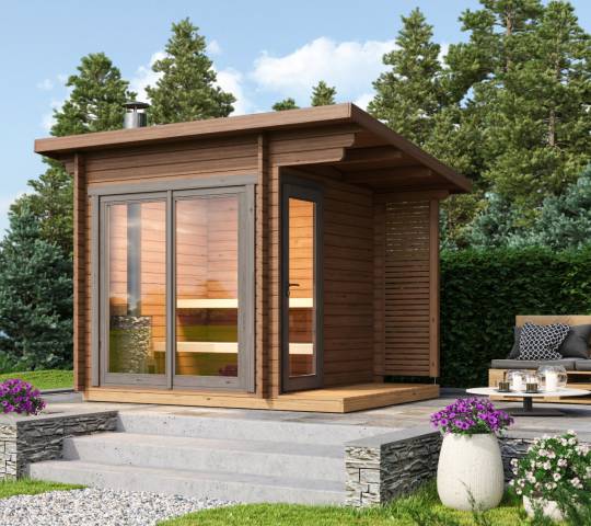 Casa para sauna HALDEN XS