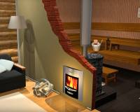 HARVIA Legend 240 SL DUO - Wood burning sauna heater 