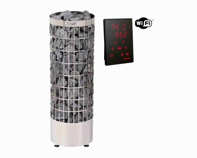 Harvia Cilindro PC90 wifi - Electric heater