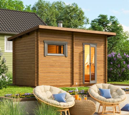 Sauna house model 