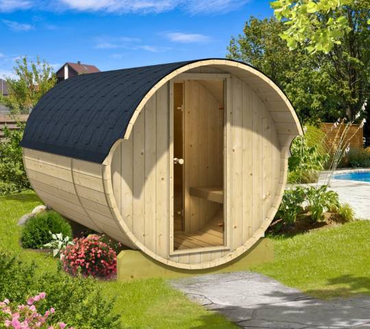 Barrel sauna 330 without terrace