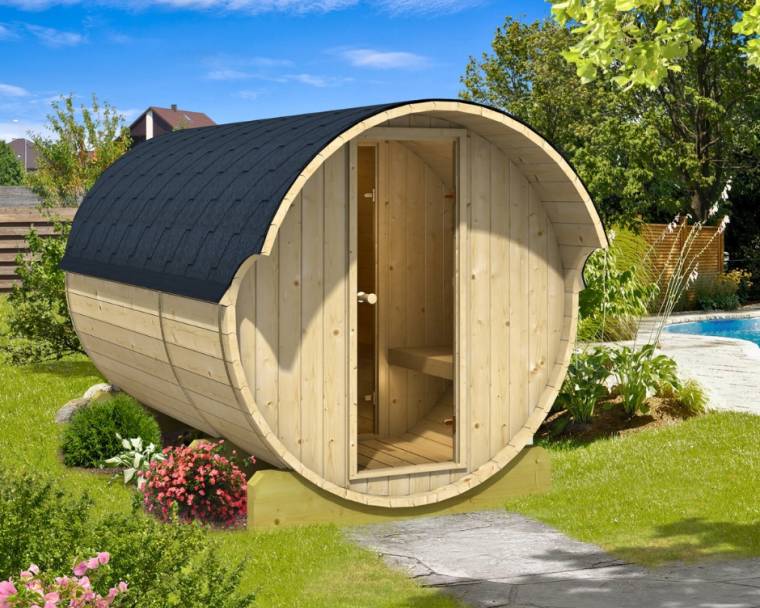 Barrel sauna 330 without terrace