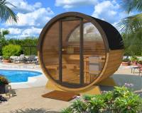 Barrel sauna 160 for terrace