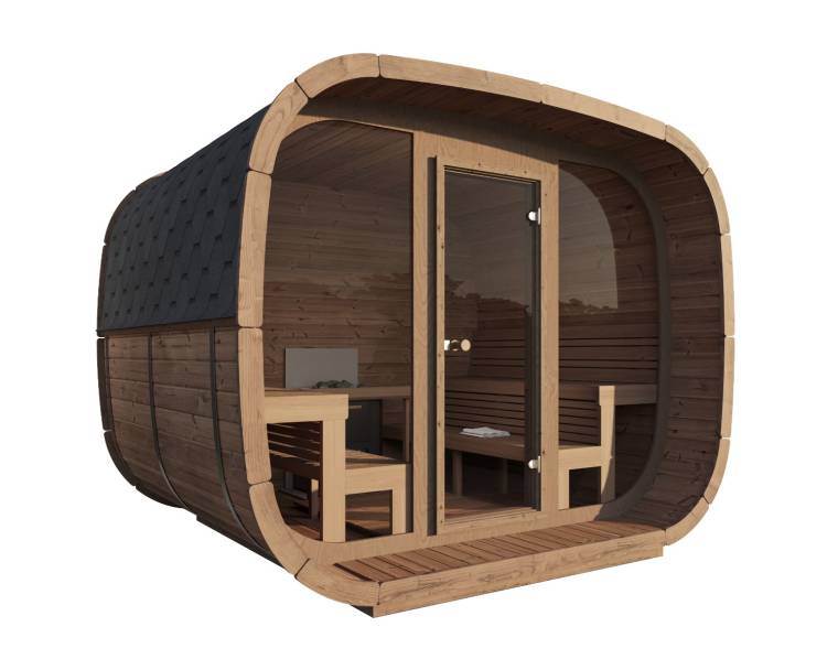 Sauna cubus 2,4x3m