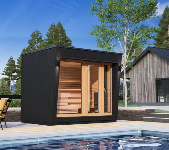 Saunum AirCube Space - Sauna prefabricada