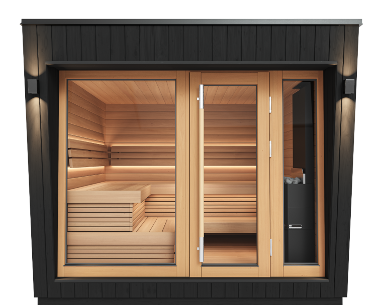 Saunum AirCube Space - Ready made sauna