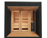 Saunum AirCube Terrace - Sauna prefabricada