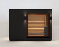 Saunum AirCube Double - Ready made sauna