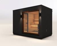 Saunum AirCube Double - Ready made sauna