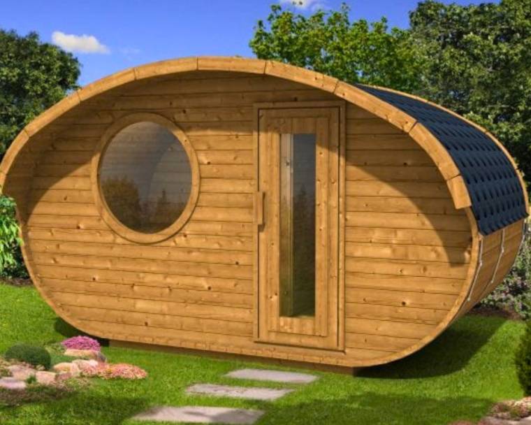 Sauna HOBBIT 4x1,95m