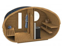 SAUNA MIDDLE HOBBIT 4x2,4m