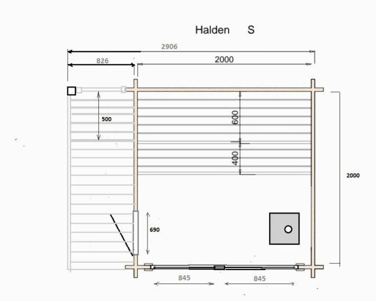 HALDEN S - Sauna house