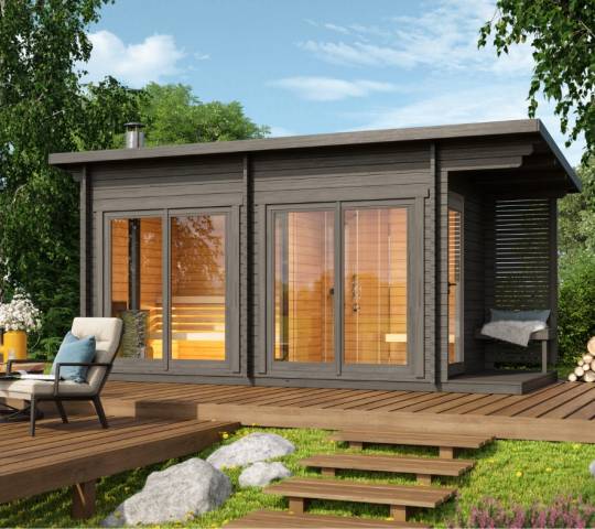 HALDEN L -  Casa para sauna 