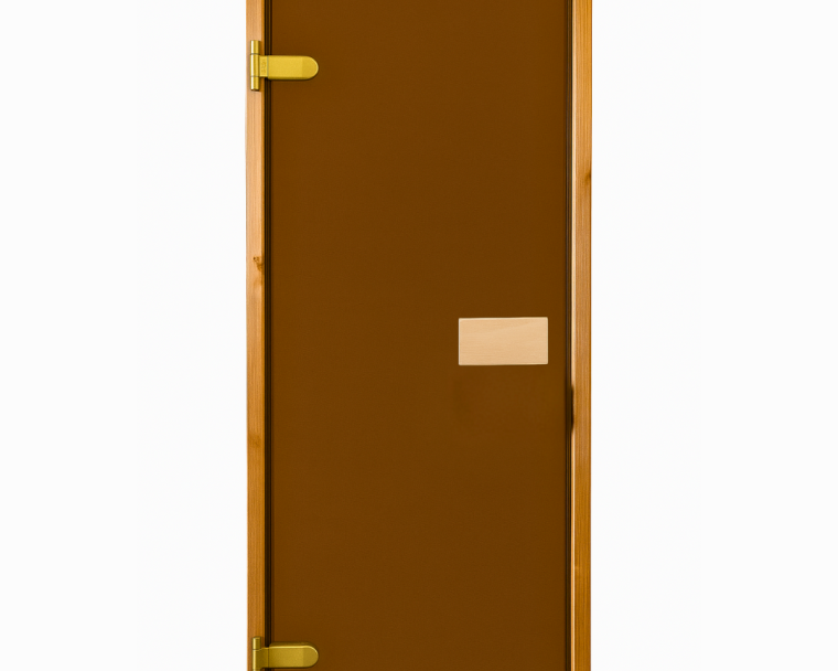Glass door for sauna