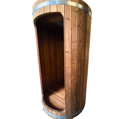 Outdoor Thermowood Shower