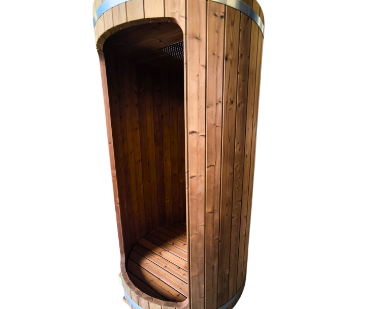 Outdoor Thermowood Shower
