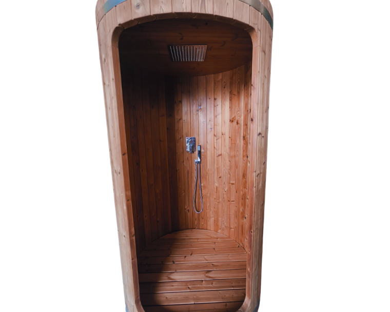 Outdoor Thermowood Shower