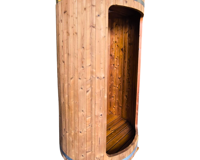 Outdoor Thermowood Shower