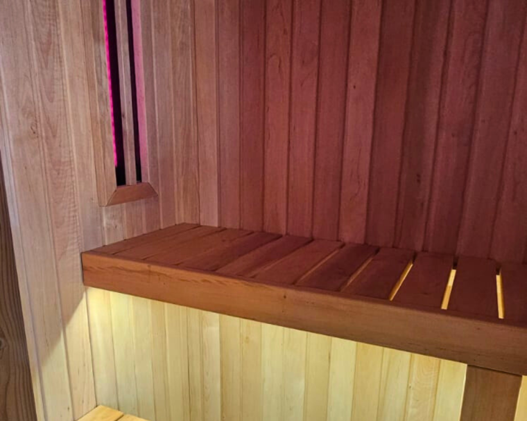 Combined infrared sauna
