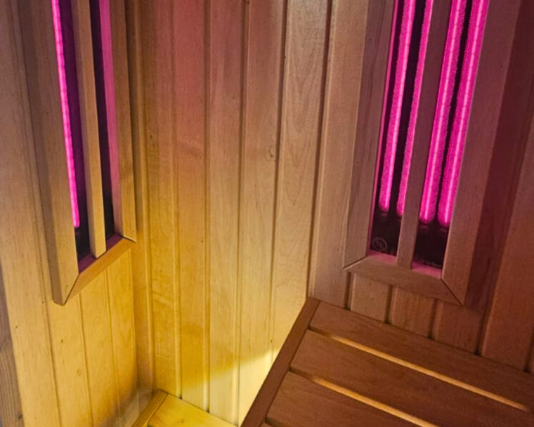 Combined infrared sauna
