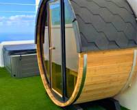 Barrel sauna mini 120