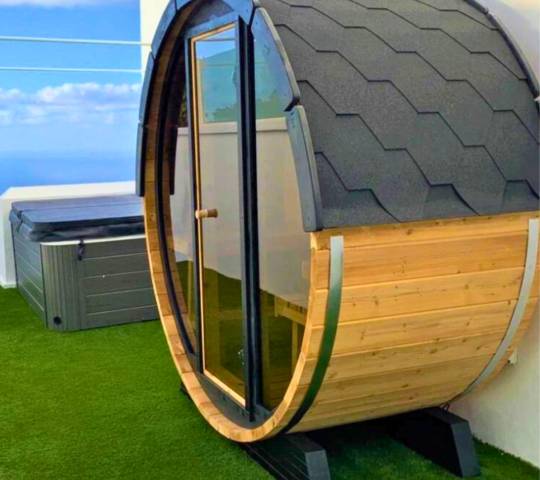 Barrel sauna mini 120