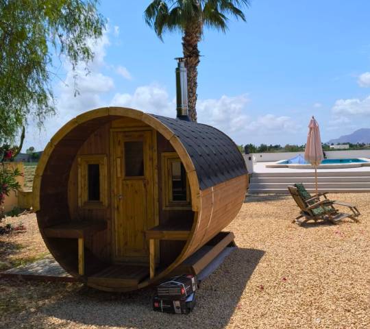 Sauna Barril 280 - Sauna con terraza